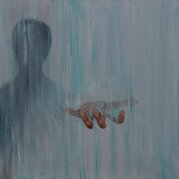 person in the rain by Jay Fancher